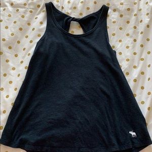 navy tank top